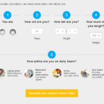 Daily calorie calculator